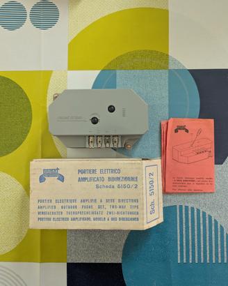 Kit Urmet 1977 NOS Alimentatore 9001/2 + Portiere