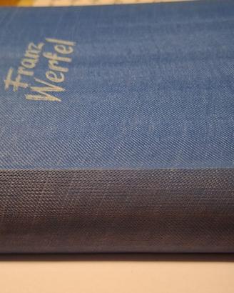 Libro vintage Bernadette di Franz Werfel