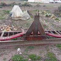 putrella livella attrezzo per trattore 