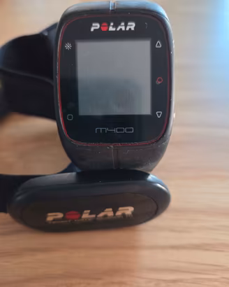 orologio Polar m400 con fascia cardio