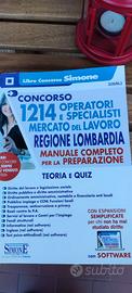 Libro concorso operatori mercato lavoro Lombardia