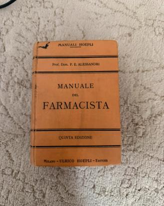 LIBRO FARMACIA HOEPLI