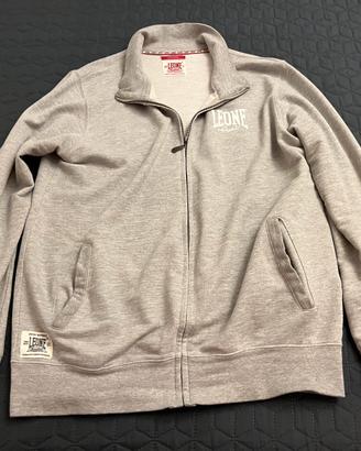 Felpa full zip Leone