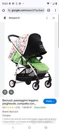 passeggino leggero baciuzzi e trio diamond 