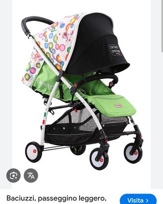 passeggino leggero baciuzzi e trio diamond 