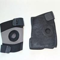 Coppia di ginocchiere elastiche ortopediche. Proge