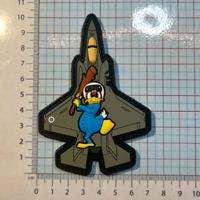Collectible Patch F-35 "Angry Duck" in PVC 3D