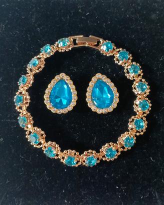 Bracciale Tennis Flower Gold 