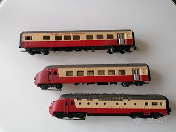 Trenino Märklin H0 3070 Trans Europ Express TEE Vi
