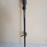 Canna da pesca vintage con mulinello