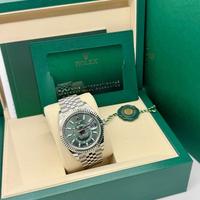 Rolex Sky Dweller 42 Nuovo verde menta jubilee