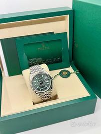 Rolex Sky Dweller 42 Nuovo verde menta jubilee