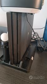 PS4 Pro + Visore VR1 + fucile + base ric