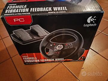 Logitech formula vibration feedback wheel