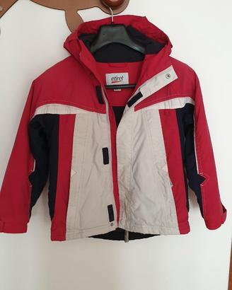 Giacca e pantaloni sci bambino 6-7 anni