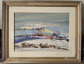 PIERLUIGI BOLDRINI  Quadro ad olio 35x50