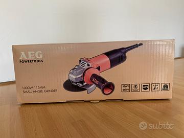 Smerigliatrice AEG 1000 W  NUOVA