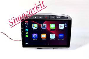 Autoradio 2+64Gb Per Peugeot 308 408