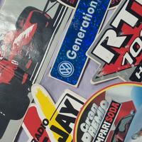 lotto 6 adesivi misti vintage 