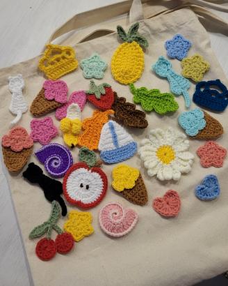 6 Patch Crochet adesive – Scegli le tue