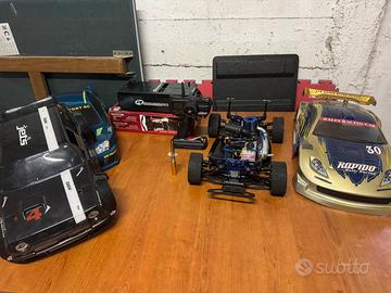 Auto telecomandata a scoppio