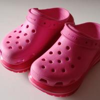 Crocs Classic Mega Crush Clog con zeppa