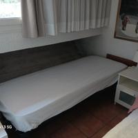 letto singolo con materasso di qualita'