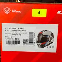 casco modulare moto LS2