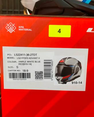 casco modulare moto LS2