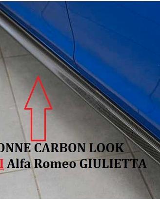 Minigonna destra carbon look originale Alfa Romeo 