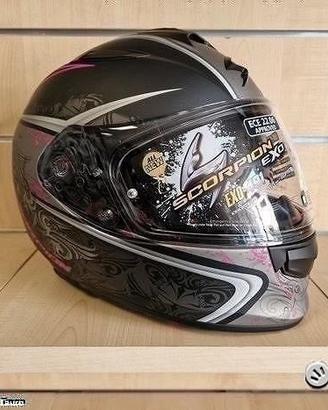 SCORPION Casco Integrale EXO 491 Run Matt Black Pi