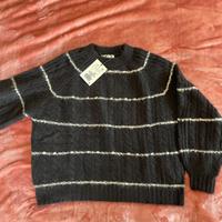 Maglione a righe Pull&Bear taglia L