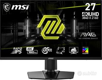 MSI MAG 274UPF E2 Monitor Gaming 27 4K 160Hz