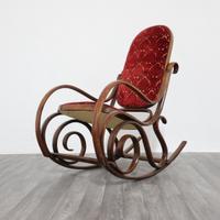 Poltrona A Dondolo Thonet Vintage MidCenturyDesign