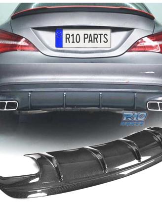 DIFFUSORE MERCEDES CLA W117 16-18 LOOK AMG CLA45 C