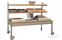 Carrello buffet su ruote