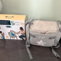 Borsa portapappa/seggiolone portatile