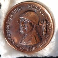 Medaglia Mussolini Predappio 