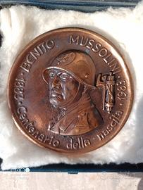 Medaglia Mussolini Predappio 