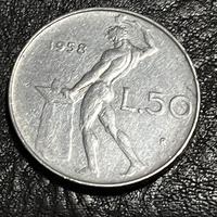 50 lire 1958