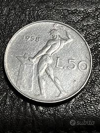 50 lire 1958