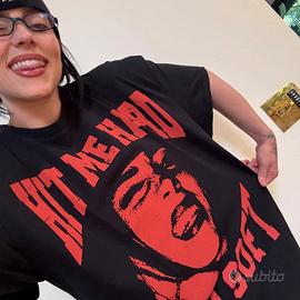 T-shirt Unisex Billie Eilish Hit Me Hard and Soft