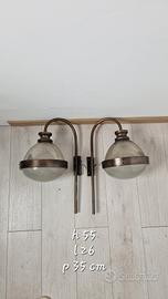 coppia Applique sergio mazza anni 60