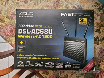 Modem/router Asus dsl-ac68u