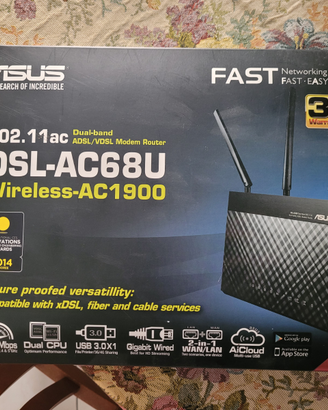 Modem/router Asus dsl-ac68u
