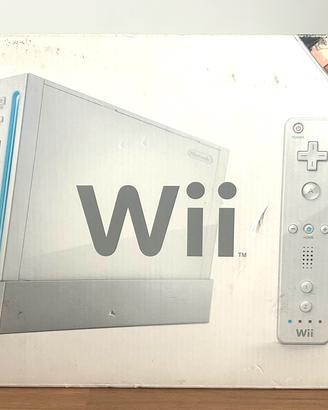 Nintenfo Wii scatola originale 2 manubri 3 jostick