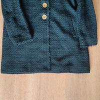 Giacca lunga donna Zara nera taglia XL 