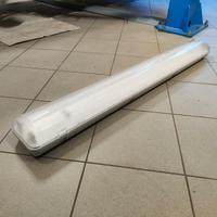 4 pcs. Plafoniere 3F Linda Inox 2x36