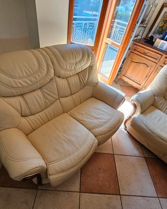 divani in pelle vintage 