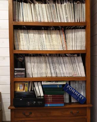 Libreria Credenza per Soggiorno, Cucina in Teak
